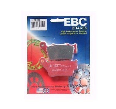 Pastillas de freno trasero EBC estandar FA208TT