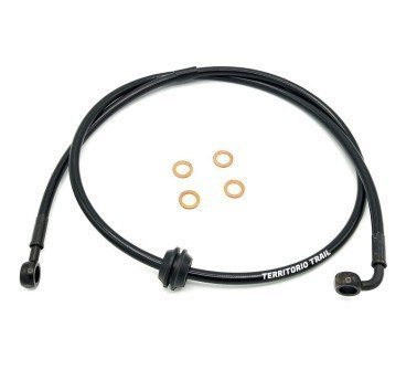 Latiguillo metálico delantero para Aprilia Pegaso 650 de 1991 a 1995