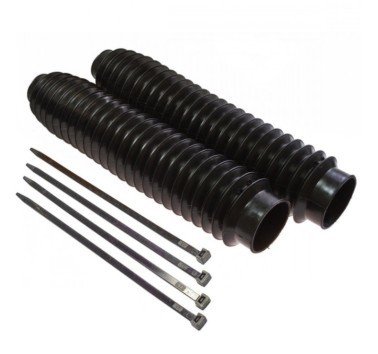 Fuelles de horquilla negros ø 43mm Ariete