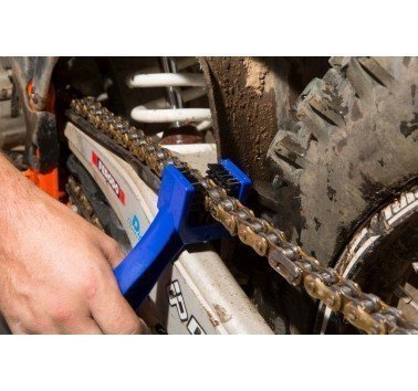 Cepillo para limpieza de cadena