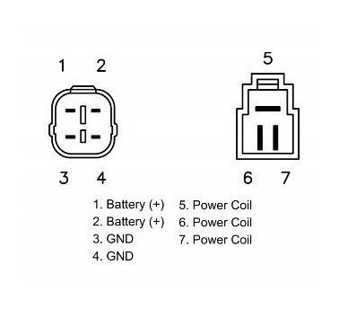 Regulador de corriente V-strom 650 años 2008-11
