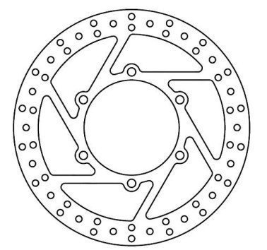 Disco de freno delantero TRW MST230