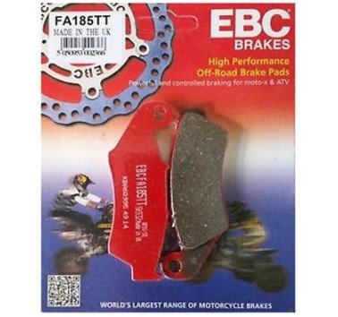 Pastillas freno delantero estandar EBC FA185TT