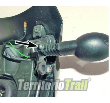 Intermitente transparente delantero izquierdo / trasero derecho Yamaha XT 660 R