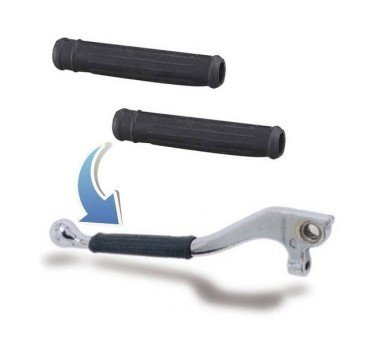 Juego de fundas Progrip goma negro para manetas