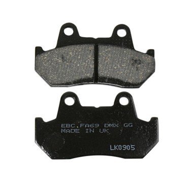 Pastillas de freno delantero estándar EBC FA069