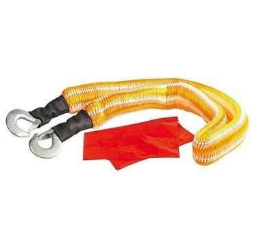 Cuerda de 4 metros de polipropileno con grilletes para remolcar hasta 2800 kg