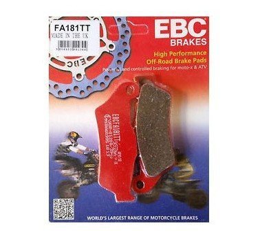 Pastillas de freno delantero estandar EBC FA181TT