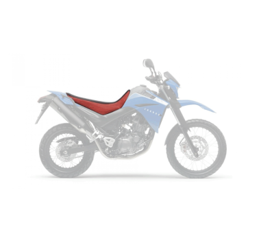 Funda de asiento Blackbird Yamaha XT660R rojo