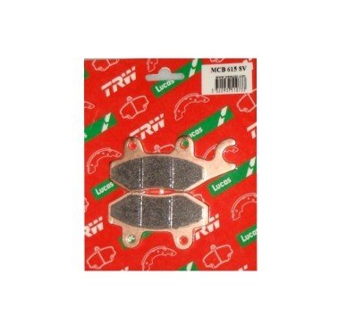 Pastillas freno delantero derecho sinterizadas TRW MCB615SV