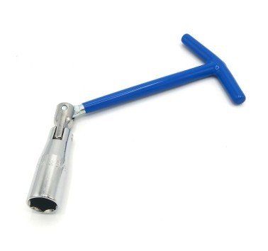 Llave articulada para bujías de 16mm. Mango-T