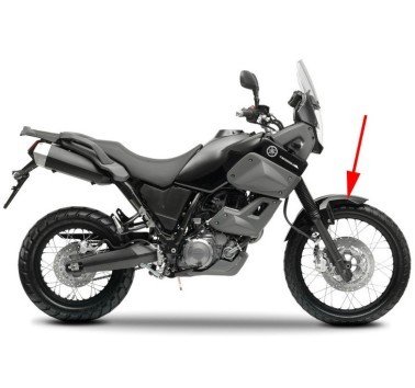 Guardabarros delantero negro brillo 11d-f1511-00-p0 Yamaha Tenere 660