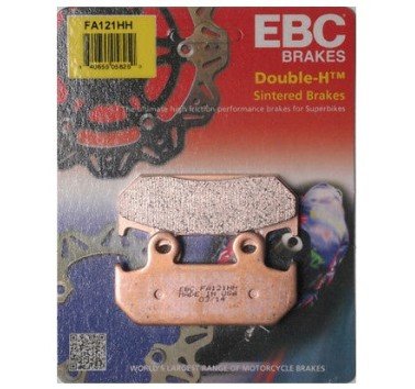 Pastillas de freno delantero sinterizadas EBC FA121HH