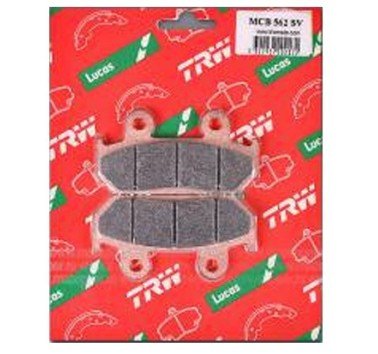 Pastillas de freno delantero sinterizadas TRW MCB562SV