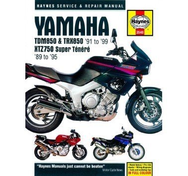 Manual detallado de reparación TDM850 / XT750Z Super Tenere (en ingles)