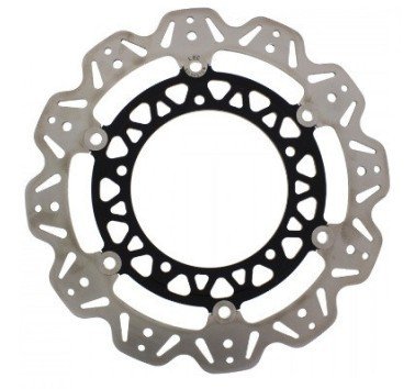 Disco de freno delantero EBC VR2095BLK buje negro