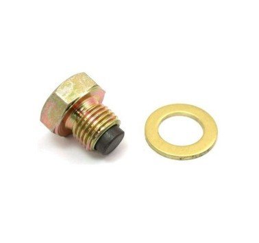 Tornillo imantado vaciado aceite M12x1.25 + junta de cobre