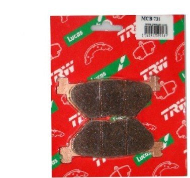 Pastillas freno trasero estandar TRW MCB731
