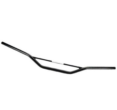 Manillar 22mm acero negro Tommaselli