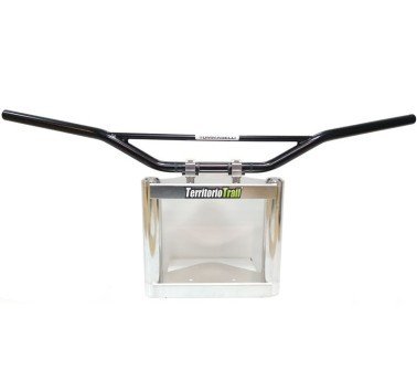 Manillar 22mm acero negro Tommaselli