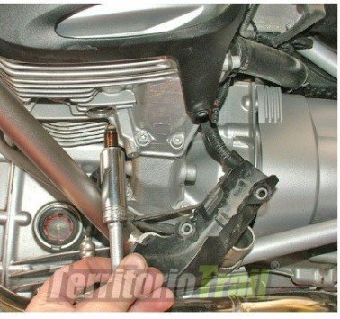 Bujía NGK DCPR8EIX iridium para BMW R1200GS de 2004 a 2009