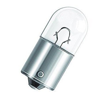 Bombilla luz de matrícula 12v 5w Ba15s