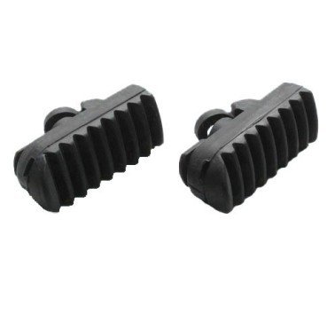 Juego gomas reposapies delanteros Honda Transalp 600 / NX 650 Dominator / Africa Twin 650 - 750