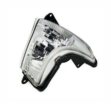 Intermitente delantero izquierdo transparente Honda Transalp 650