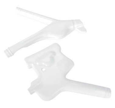 Protectores de chasis blanco Honda XR 600 R