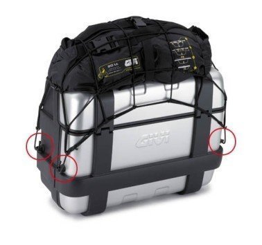 Givi E125 kit de anillos para baules y maletas