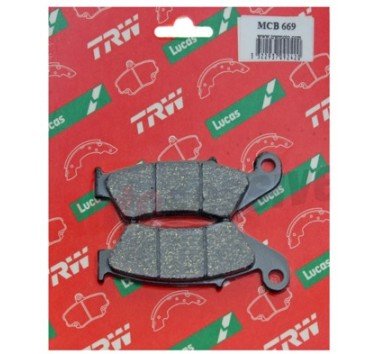 Pastillas freno delantero estandar TRW MCB669