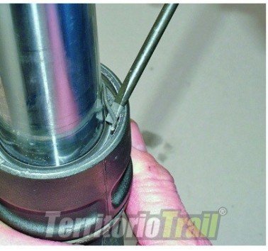 Circlip seguridad para retenes de horquilla