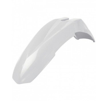 Guardabarros delantero universal supermoto blanco