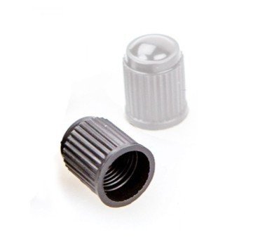 Tapón de válvula plástico negro