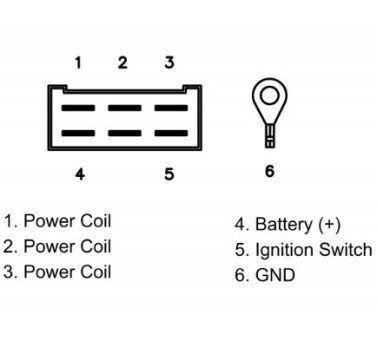 Regulador de corriente Aprilia Pegaso 600 / 650 (92-95)