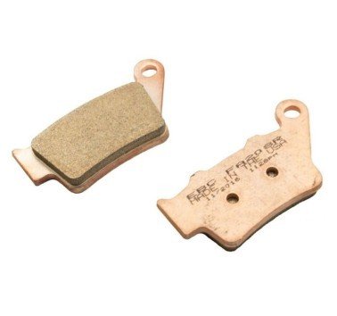 Pastillas de freno trasero sinterizadas EBC FA208R