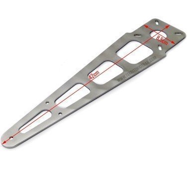 Estabilizador de aluminio para guardabarros delantero alto