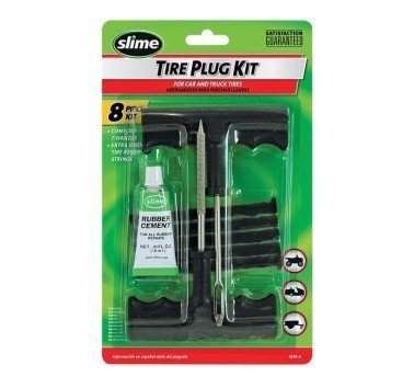 Slime kit para reparación de neumáticos tubeless