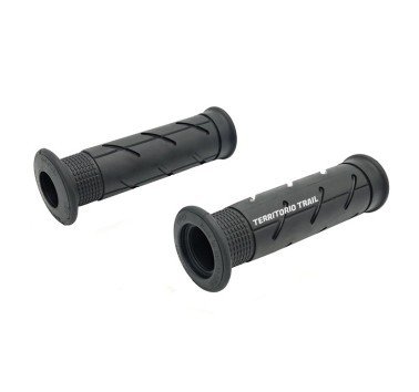 Ariete puños negros D.22mm L.120mm abiertos