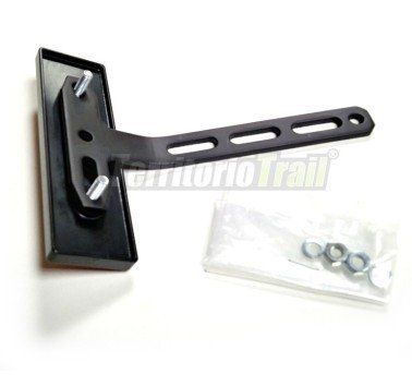 Soporte de catadióptrico para matricula o guardabarros