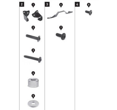 SW-Motech kit soportes para faros adicionales Yamaha XT 1200 Super Tenere (14-20)