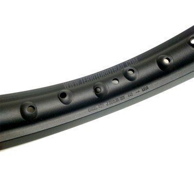 Aro de llanta delantera 21" x 1,85 negra