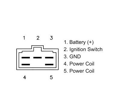 Regulador de corriente Yamaha XT125R 2008 a 2012