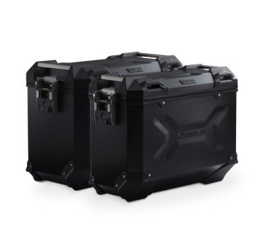 SW-Motech kit de maletas trax adv 37/45L negras con soportes para BMW R1200GS