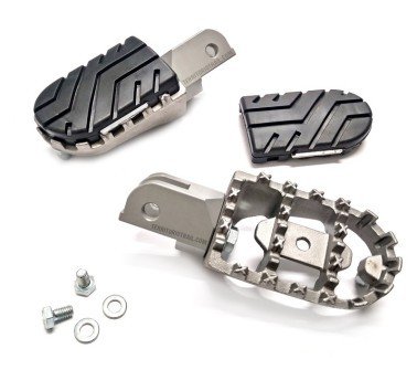 SW-Motech kit de reposapies para off-road y turismo Yamaha XT 660 R / Z Tenere