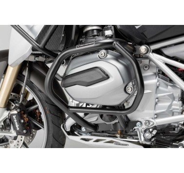 SW-Motech protecciones inferiores acero negro BMW R1200GS LC