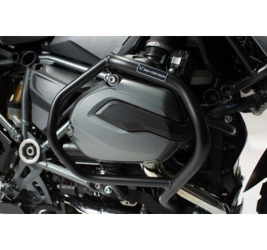 SW-Motech protecciones inferiores acero negro BMW R1200GS LC