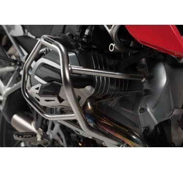 SW-Motech protecciones inferiores acero natural BMW R1200GS LC