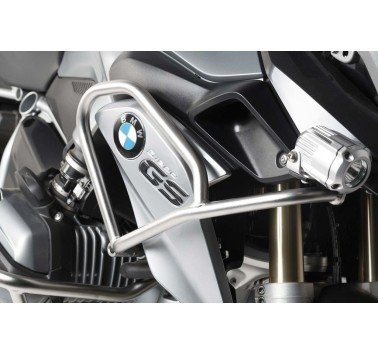 SW-Motech protecciones superiores acero natural BMW R1200GS LC