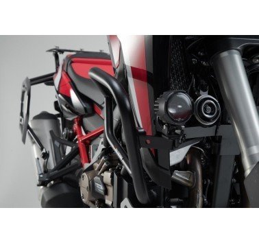 SW-Motech soporte para faros adicionales en Honda CRF1000 (con protecciones)